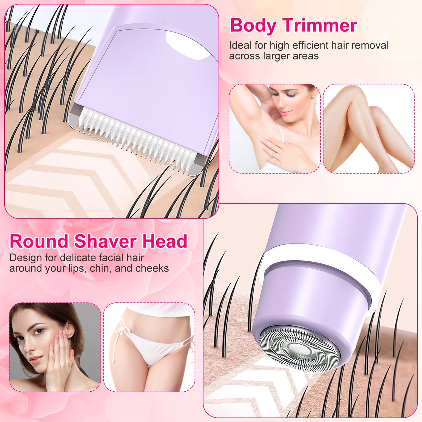 DuoTrim Pro™ – 2-in-1 Body Shaver