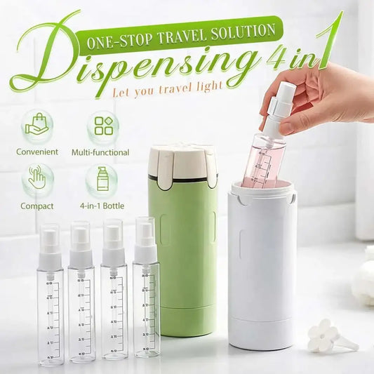 TravelPump Luxe™ 4-in-1 Bottle