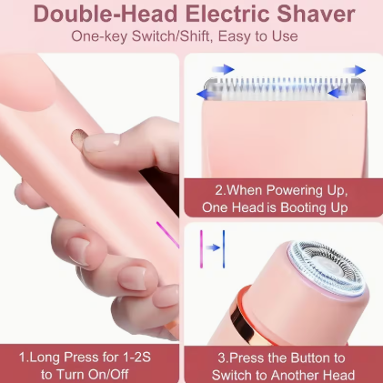 DuoTrim Pro™ – 2-in-1 Body Shaver